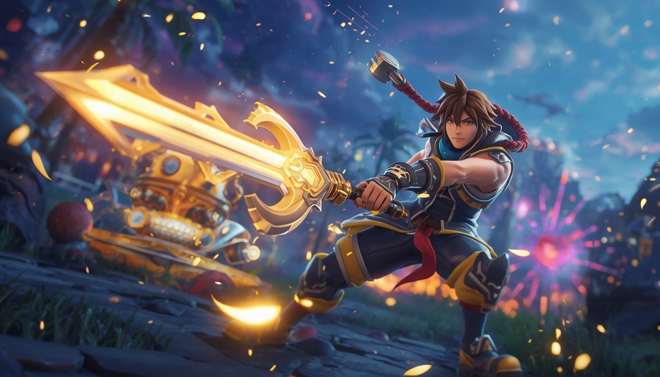 Fortnite Officially Reveals Kingdom Hearts Collaboration