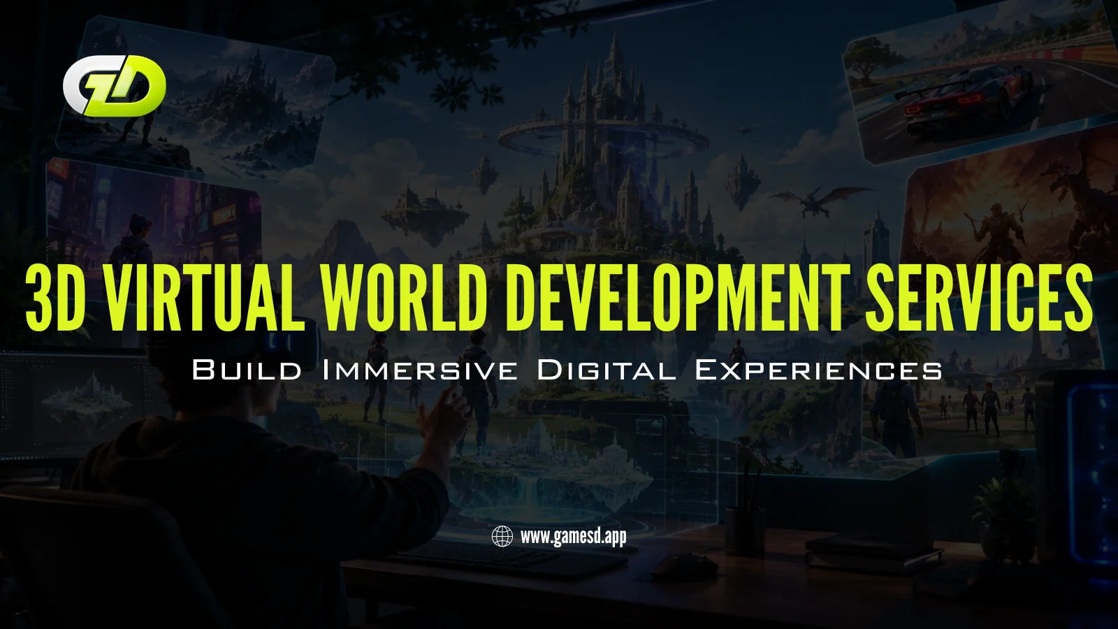 3D Virtual World Development Services: Build Immersive Digital Experiences