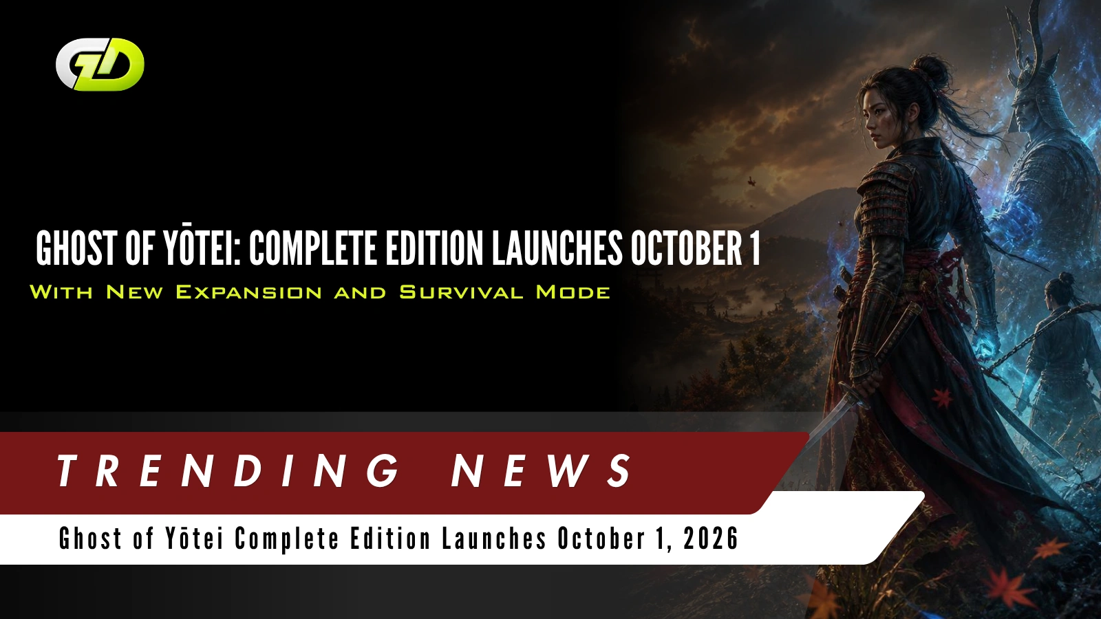 Ghost of Yotei: Complete Edition Launches October 1 With New Expansion and Survival Mode