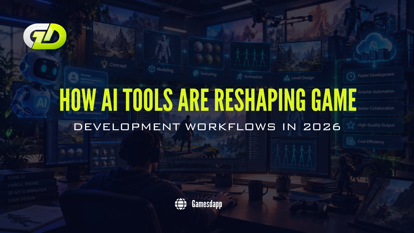 How AI Tools Are Reshaping Game Development Workflows in 2026