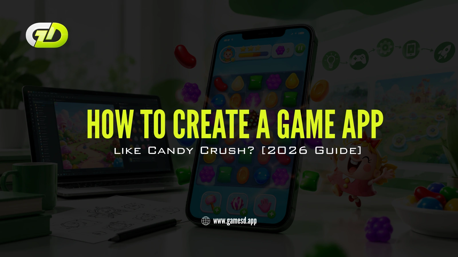 How to Create a Game App like Candy Crush? [2026 Guide]