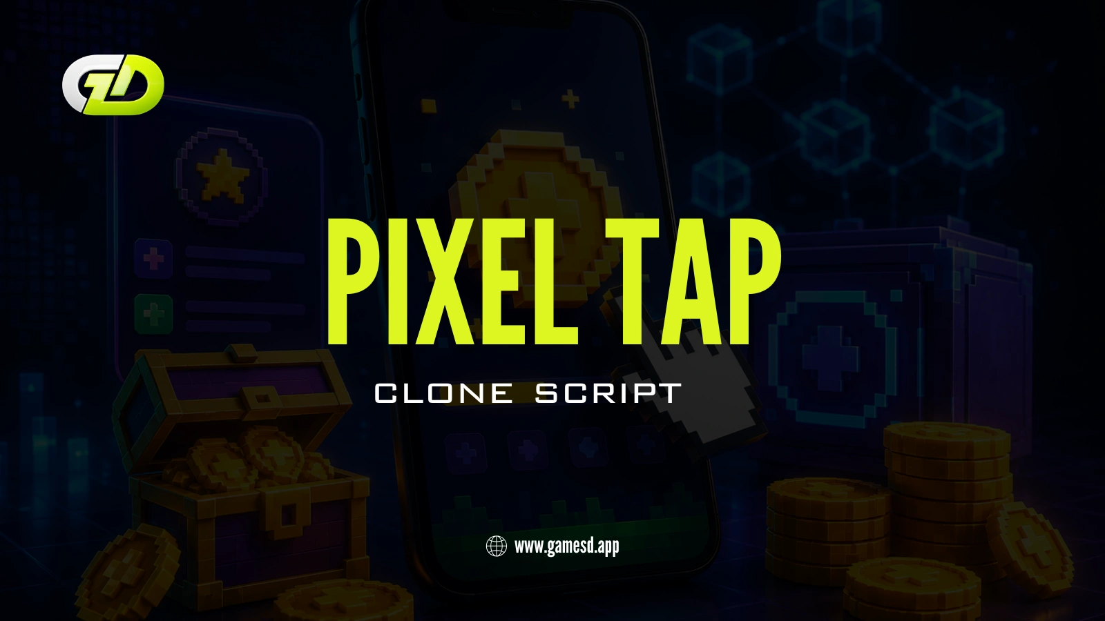 Launch Your Own Pixeltap-Style Game: Advanced Pixeltap Clone Script Development by GamesDapp