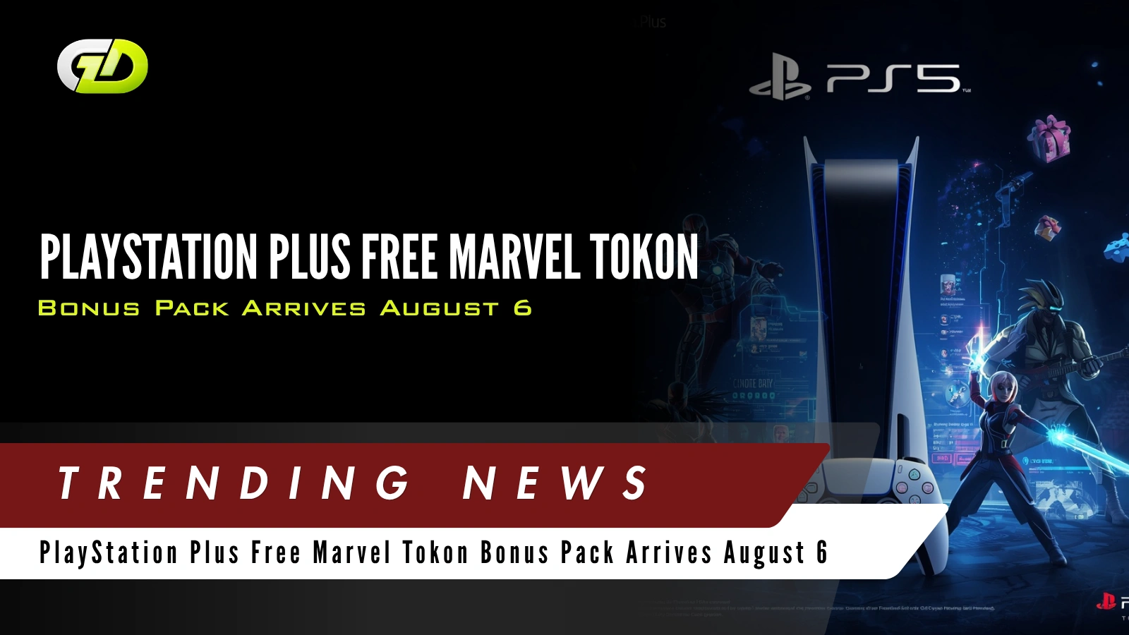 PlayStation Plus Members Get Free Marvel Tokon Bonus Pack on August 6