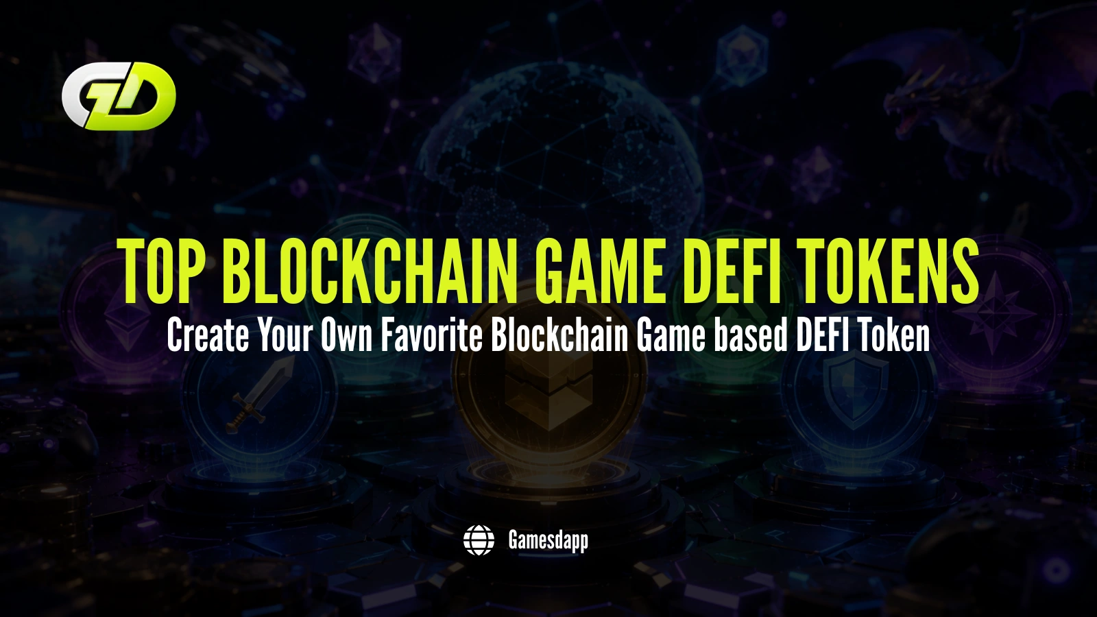 Top Blockchain Game DEFI Tokens - Create Your Own Favorite Blockchain Game based DEFI Token