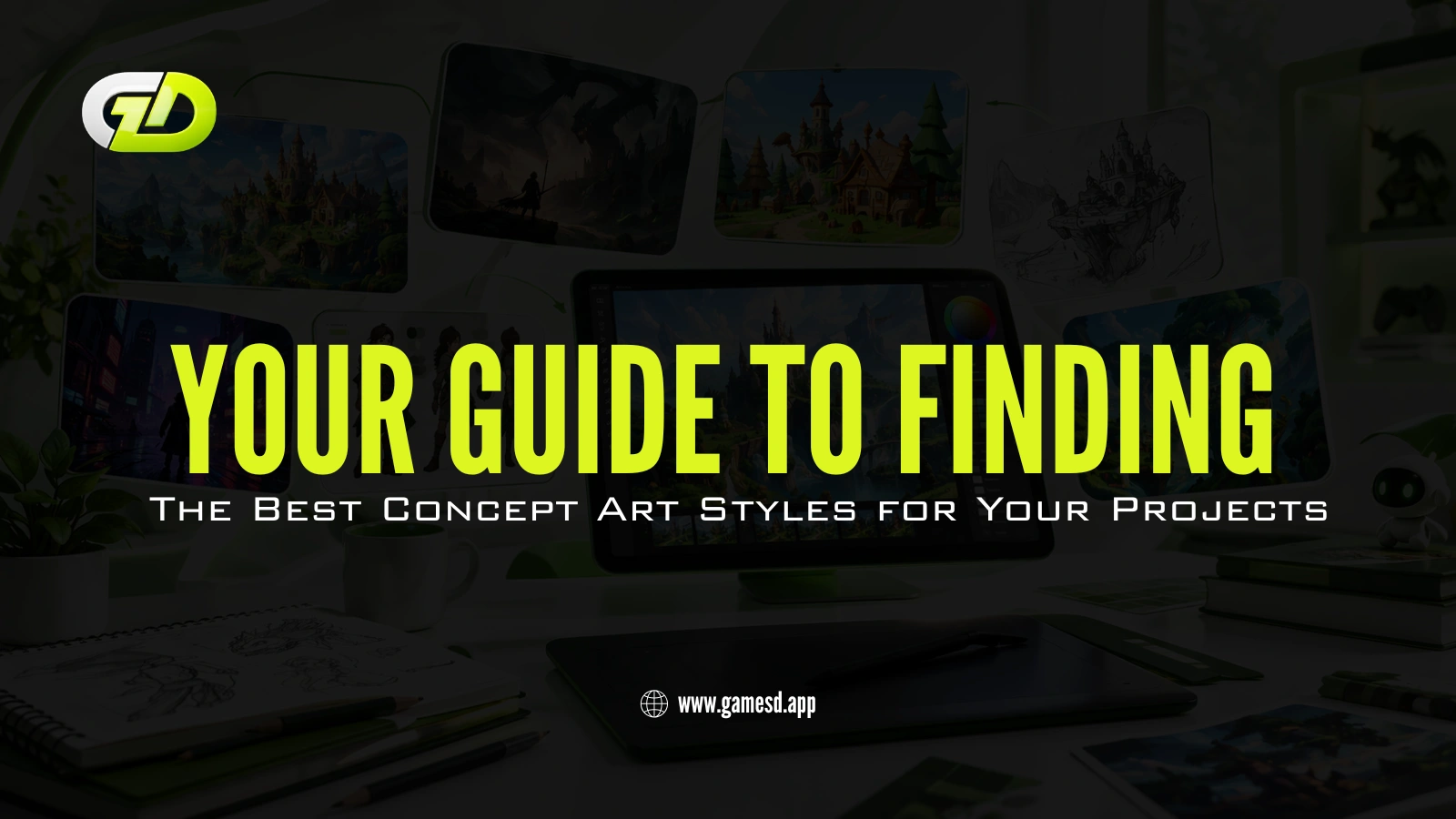 Your Guide to Finding The Best Concept Art Styles for Your Projects